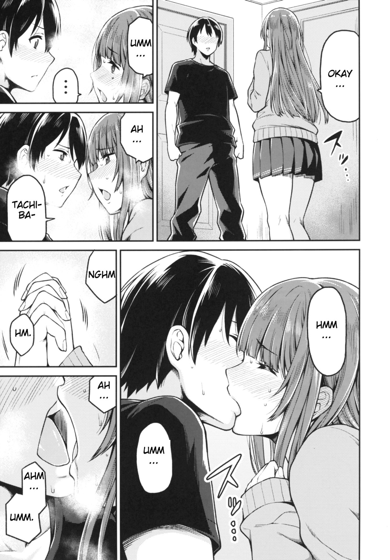 Hentai Manga Comic-My First Day With Kamizaki-san-Read-6